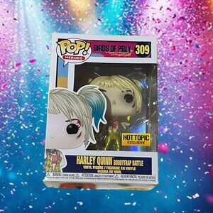 Birds of Prey Harley Quinn Booby Trap Battle Hot Topic Funko Pop